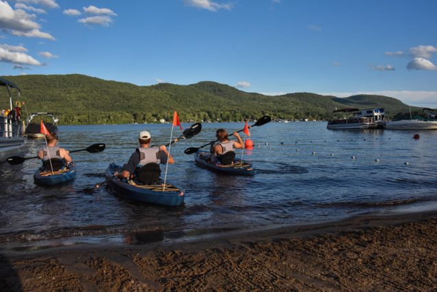 Kayaking