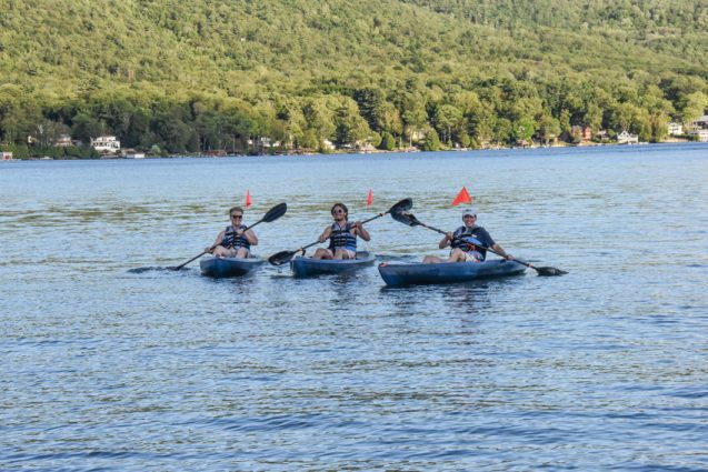 kayaking