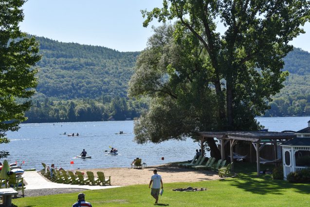 View of Shore Meadows private beach