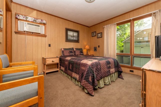 Shore Meadows LakeHouse Cabin 9 View Bedroom View 2